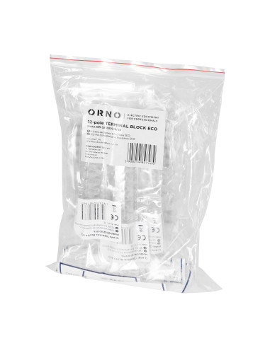 Listwa zaciskowa 12-torowa ECO, max.6mm2,PE, 10...