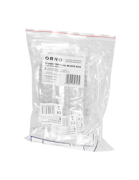 Listwa zaciskowa 12-torowa ECO, max.6mm2,PE, 10 szt.