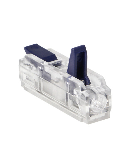 Złączka instalacyjna zaciskowa 1-przewodowa, dwustronna, na dowolny przewód 0,75-4mm², IEC 250V/32A, blister 10 szt.