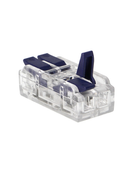 Złączka instalacyjna zaciskowa 2-przewodowa, dwustronna, na dowolny przewód 0,75-4mm², IEC 250V/32A, blister 6 szt.