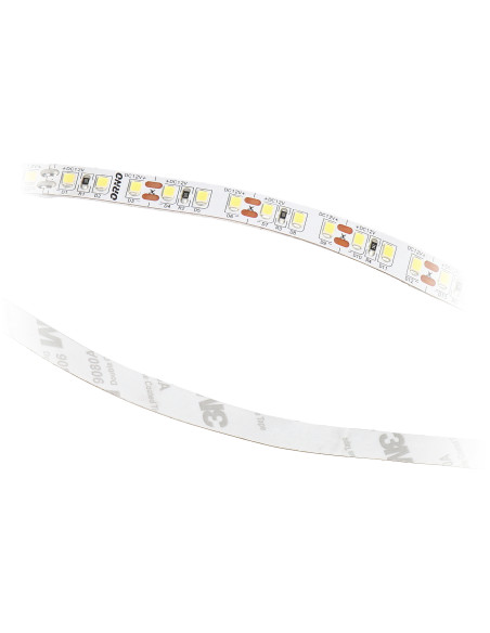Taśma LED 12V DC, 2835smd, 60led/m, 4.8W/m, IP20, 3000K, rolka 5m
