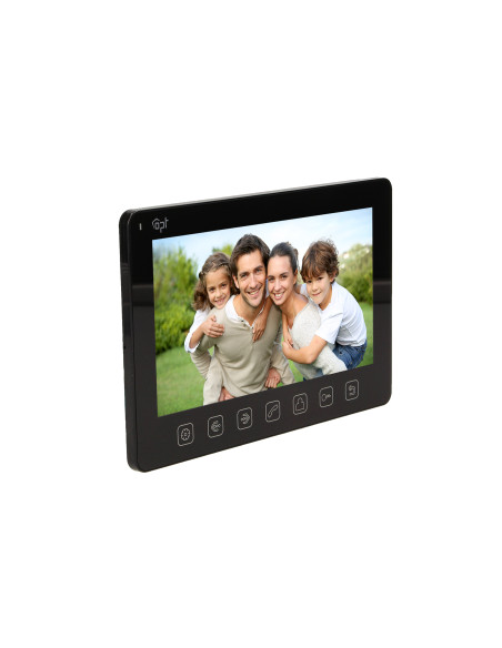 Zestaw wideodomofonowy bezsłuchawkowy, kolor 7" EXEDRA, czarny