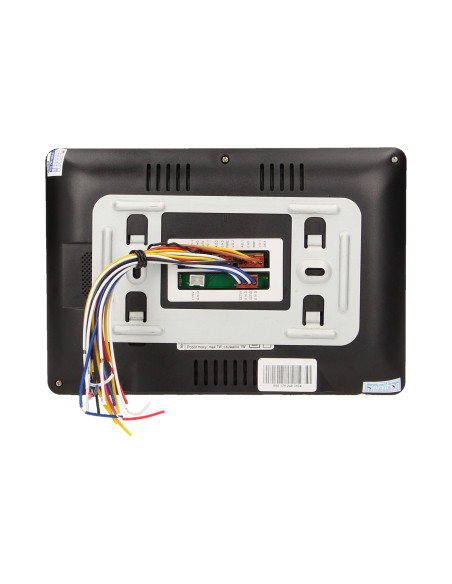 Zestaw wideodomofonowy bezsłuchawkowy, kolor 7" EXEDRA, czarny