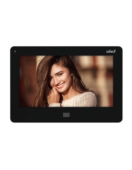  Zestaw wideodomofonowy, bezsłuchawkowy kolor, LCD 7", dotykowy, menu OSD, pamięć, gniazdo na kartę SD, DVR,...