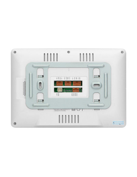  Zestaw wideodomofonowy, bezsłuchawkowy kolor, LCD 7", dotykowy, menu OSD, pamięć, gniazdo na kartę SD, DVR,...