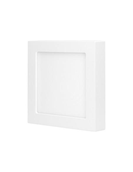 LETI LED 24W, oprawa downlight, natynkowa, kwadratowa, 1900lm, 3000K, biała, wbudowany zasilacz LED