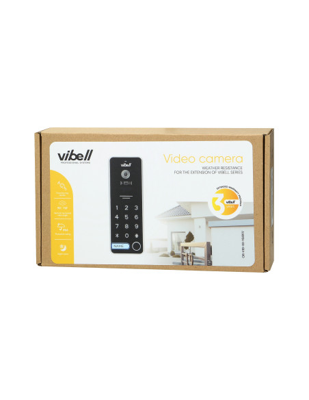 Wideo kaseta 1-rodzinna z kamerą i szyfratorem, do zastosowania w systemach VIBELL