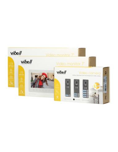 Zestaw wideodomofonowy 2-rodzinny,...