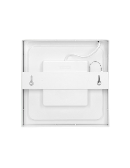 LETI LED 24W, oprawa downlight, natynkowa, kwadratowa, 1900lm, 3000K, biała, wbudowany zasilacz LED