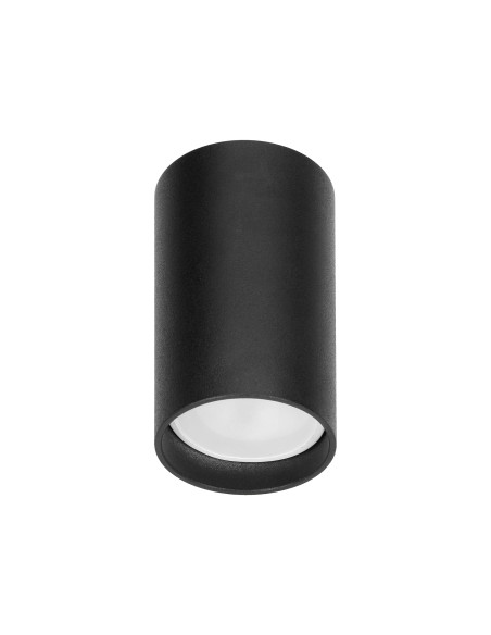 BARBRA DLR GU10 downlight max 50W, IP20, okrągły, czarny, aluminium