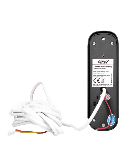  Zestaw wideodomofonowy bezsłuchawkowy, kolor, 7" LCD, pin hole, pamięć, z czytnikiem breloków zbliżeniowych,...