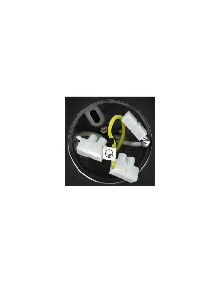 BARBRA DLS GU10 downlight max 50W, IP20, kwadrat, czarny, aluminium