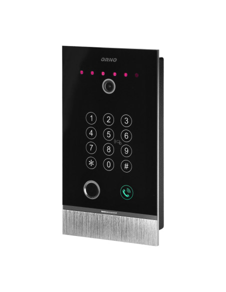  GUARDO bezsłuchawkowy zestaw wideodomofonowy jednorodzinny z czytnikiem linii papilarnych, czytnikiem zbliżeniowym,...