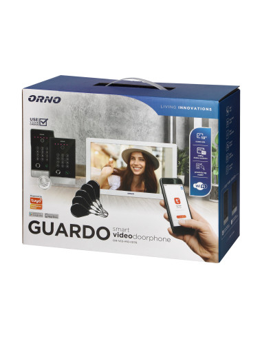  GUARDO zestaw wideodomofonowy jednorodzinny z...