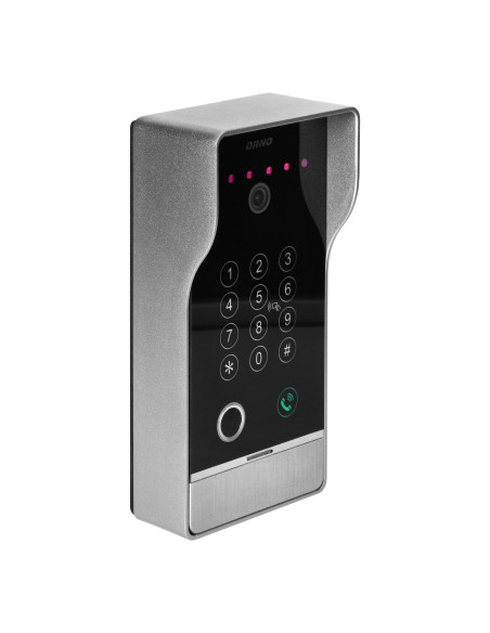  GUARDO zestaw wideodomofonowy jednorodzinny z czytnikiem linii papilarnych, czytnikiem zbliżeniowym, szyfratorem i...