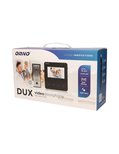 Zestaw wideodomofonowy, bezsłuchawkowy, kolor,...