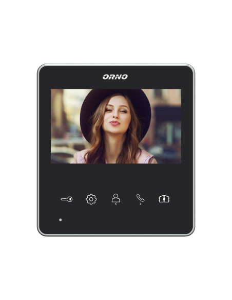 Wideo monitor bezsłuchawkowy, kolorowy, LCD 4,3", do zestawu z serii NAOS, otwieranie bramy