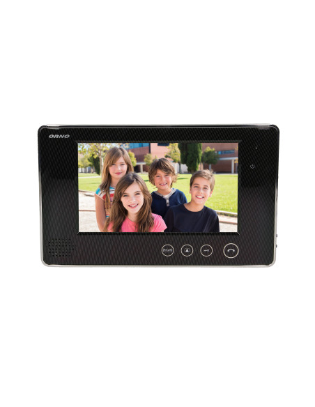 Wideo monitor bezsłuchawkowy, kolorowy, LCD 7", do zestawów z serii ARX i CRUX, otwieranie bramy, czarny