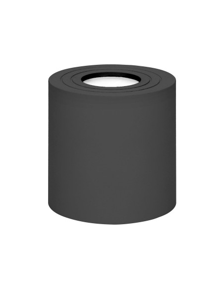 MEGY DLR GU10 downlight max 50W, IP54, okrągły, czarny, aluminium