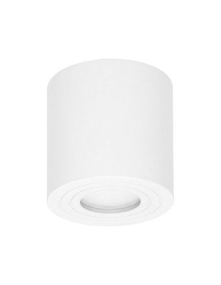 MEGY DLR GU10 downlight max 50W, IP54, okrągły, biały, aluminium