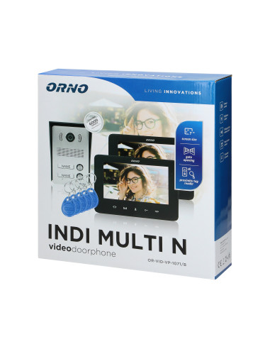  Zestaw wideodomofonowy 2-rodzinny...