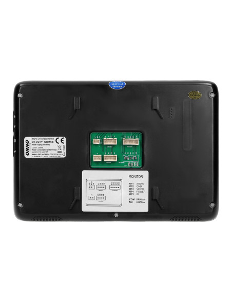  Zestaw wideodomofonowy 2-rodzinny bezsłuchawkowy, kolor,  LCD 7", z czytnikiem breloków zbliżeniowych, interkom,...