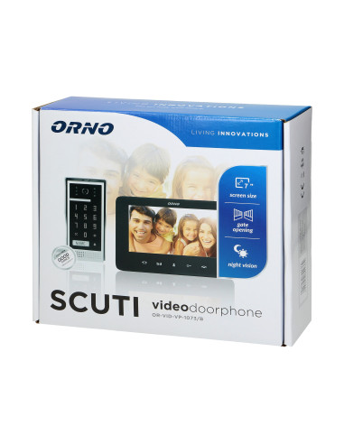 Zestaw wideodomofonowy, bezsłuchawkowy, kolor,...