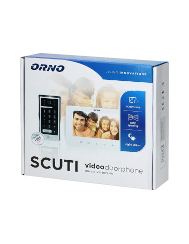 Zestaw wideodomofonowy, bezsłuchawkowy, kolor,...