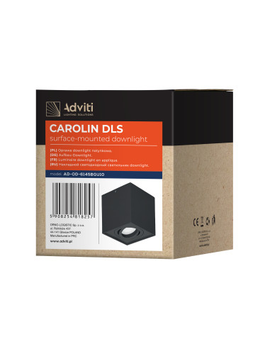 CAROLIN DLS GU10 downlight max 35W, IP20,...