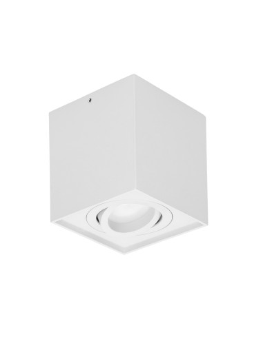 CAROLIN DLS GU10 downlight max 35W, IP20, kwadrat, biały