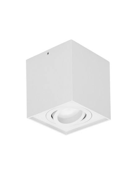 CAROLIN DLS GU10 downlight max 35W, IP20, kwadrat, biały
