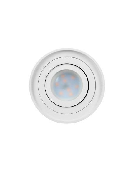 CAROLIN DLR GU10 downlight max 35W, IP20, okrągły, biały