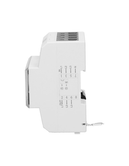 3-fazowy licznik energii elektrycznej, 80A, MID, 4,5 moduły, DIN TH-35mm
