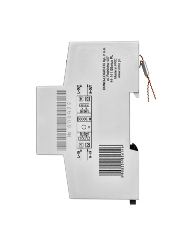  1-fazowy wskaźnik zużycia energii...