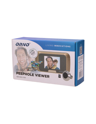 Elektroniczny wizjer do drzwi 3,2" z funkcją...