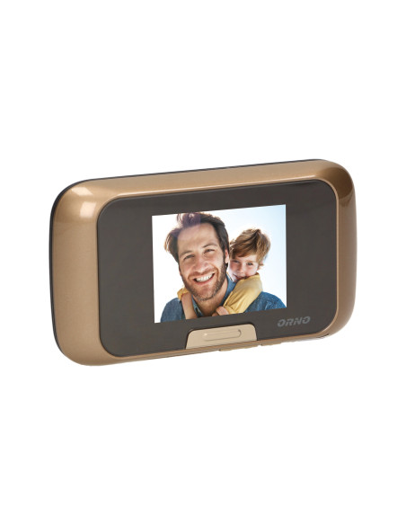 Elektroniczny wizjer do drzwi 3,2" z funkcją nagrywania na kartę Micro SD, bateryjny