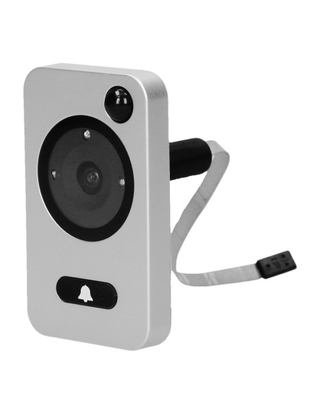  Elektroniczny wizjer do drzwi 4,3" z funkcją nagrywania na kartę Micro SD, czujnikiem ruchu i menu w 9 językach,...