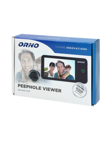 Elektroniczny wizjer do drzwi 4", szerokokątny...