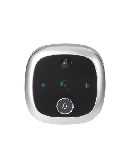  Elektroniczny wizjer do drzwi z wbudowanym czujnikiem ruchu oraz  wyświetlaczem LCD 4,3 cala, funkcja nagrywania na...