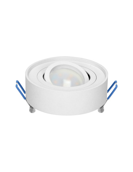 SORMUS R ramka dekoracyjna oprawy punktowej, MR16/GU10 max 50W, regulowana, okrągła, biała
