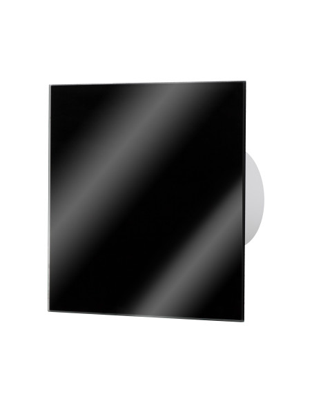 Panel szklany do wentylatorów i kratek, kolor czarny połysk