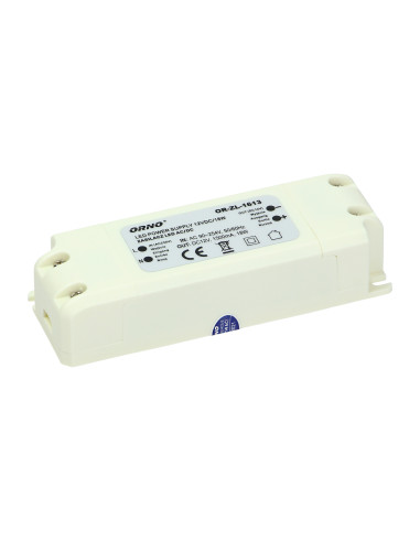 Zasilacz do LED 12VDC 18W, IP20