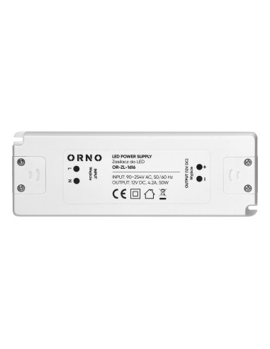 Zasilacz do LED 12VDC 50W, IP20