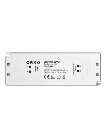 Zasilacz do LED 12VDC 50W, IP20