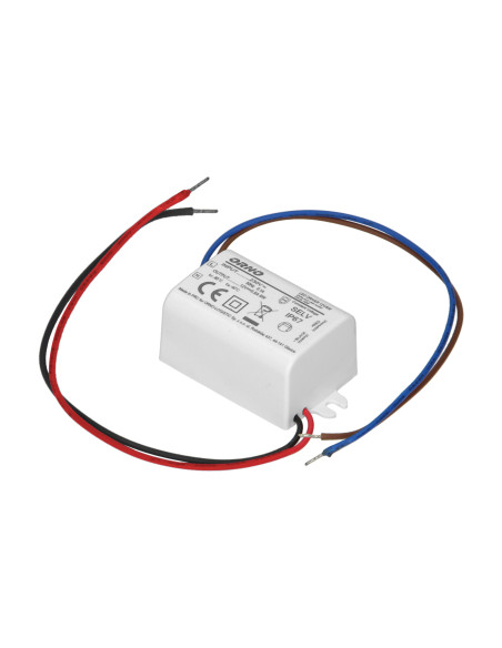 Zasilacz MINI do LED do puszki 12VDC 6W, IP67, 55/29,5/22mm