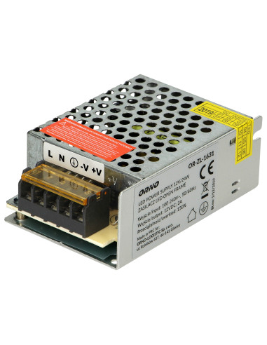 Zasilacz open frame 12VDC 25W, IP20