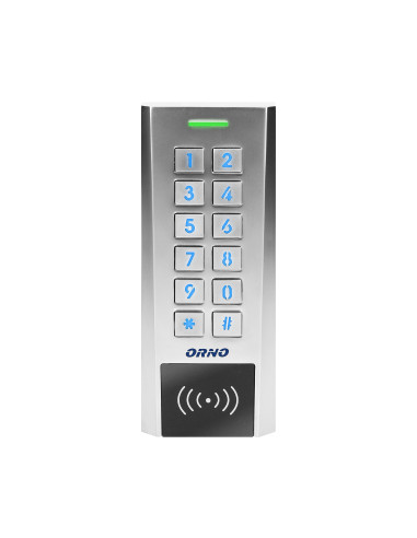 Zamek szyfrowy wąski z czytnikiem kart i...