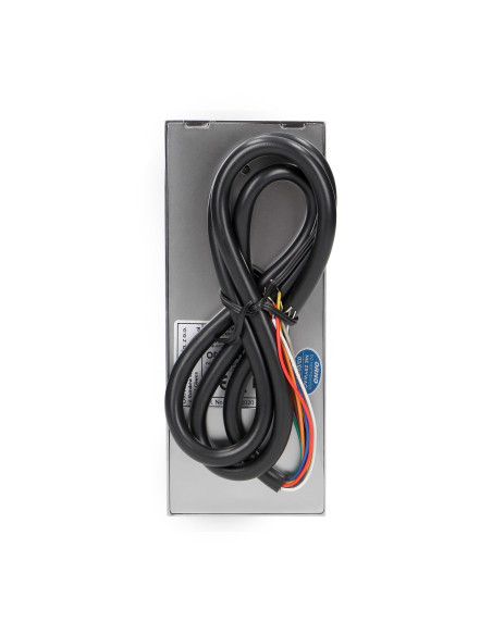 Zamek szyfrowy wąski z czytnikiem kart i breloków zbliżeniowych, IP66 , 2 przekaźniki 2A, wymiary 134x55,5x21