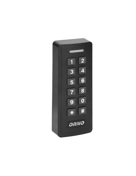 Zamek szyfrowy z czytnikiem kart i breloków zbliżeniowych, IP20 , Antracyt, Funkcja Gościa