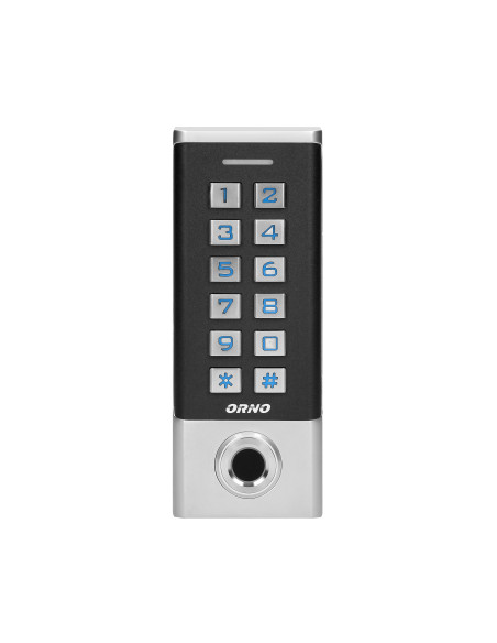  Zamek szyfrowy hermetyczny z czytnikiem kart i breloków zbliżeniowych oraz czytnikiem linii papilarnych, IP68, 1...